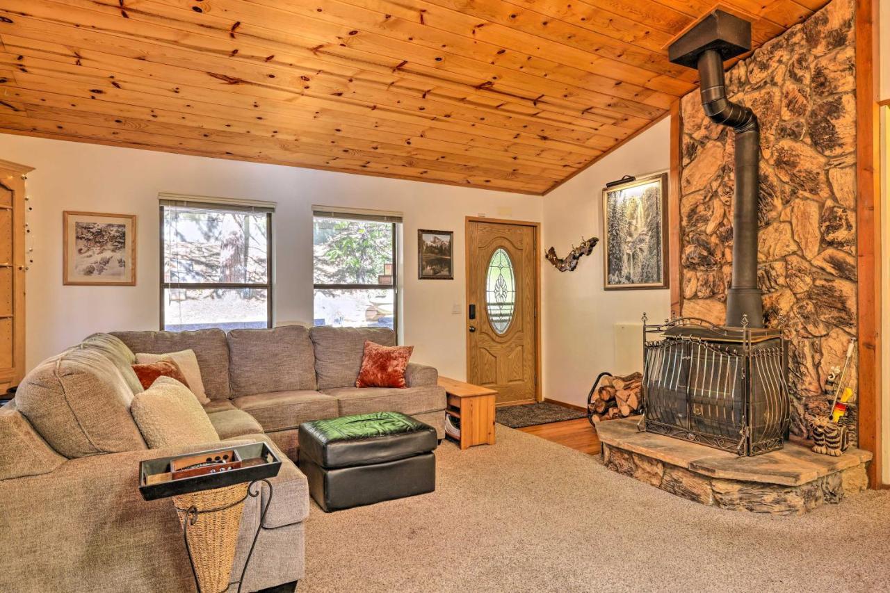 Quiet Twain Harte Cabin With Deck And Forest Views! Eksteriør billede