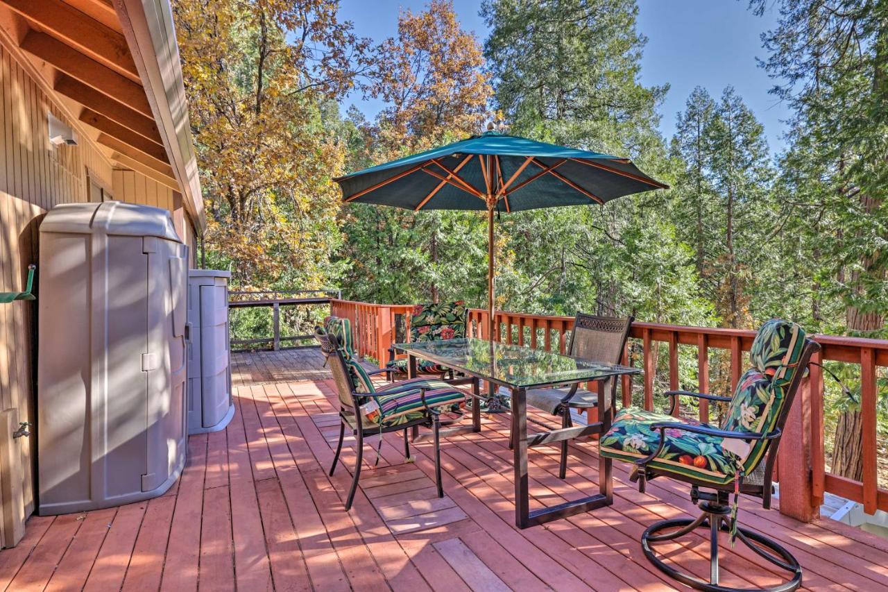 Quiet Twain Harte Cabin With Deck And Forest Views! Eksteriør billede