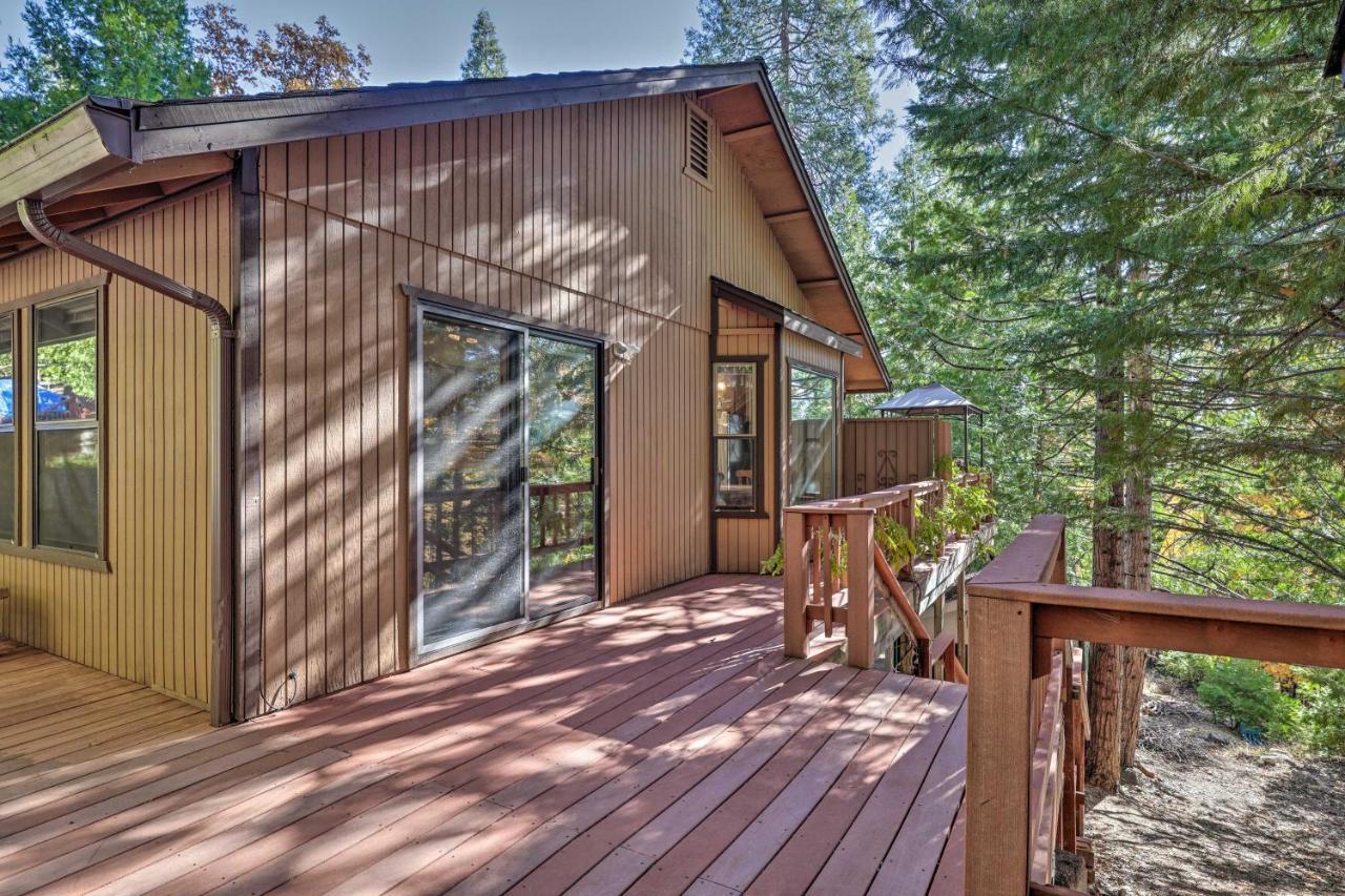 Quiet Twain Harte Cabin With Deck And Forest Views! Eksteriør billede