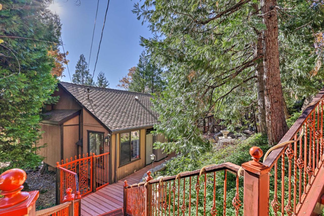 Quiet Twain Harte Cabin With Deck And Forest Views! Eksteriør billede