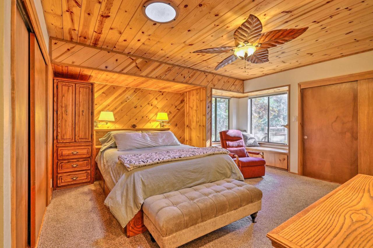 Quiet Twain Harte Cabin With Deck And Forest Views! Eksteriør billede