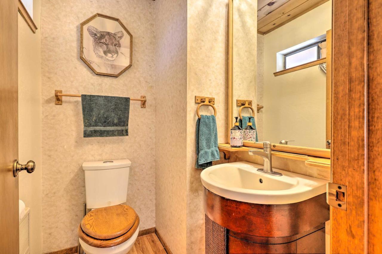 Quiet Twain Harte Cabin With Deck And Forest Views! Eksteriør billede