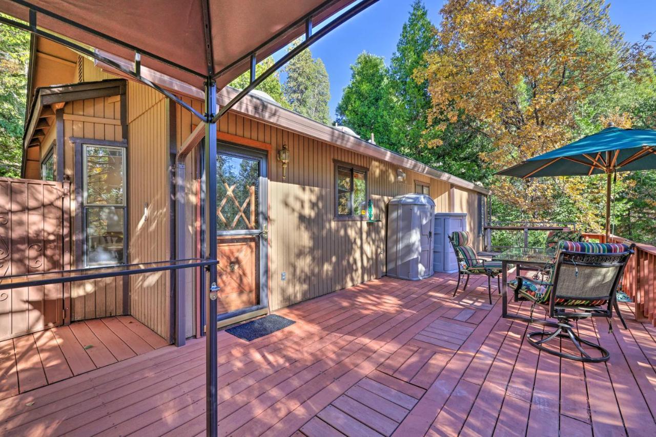 Quiet Twain Harte Cabin With Deck And Forest Views! Eksteriør billede